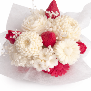 Grand bouquet fraise