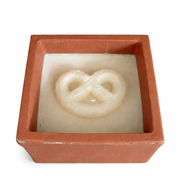 Bougie maison en pain d'épices